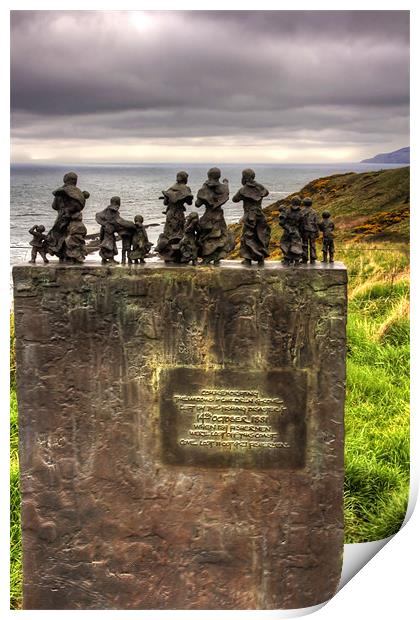 The Memorial at Cove Print by Tom Gomez