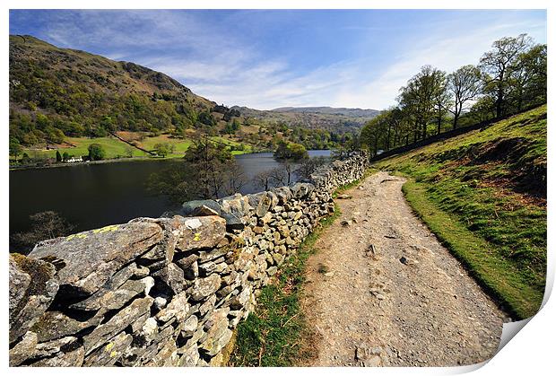 The Rydal Way Print by Jason Connolly