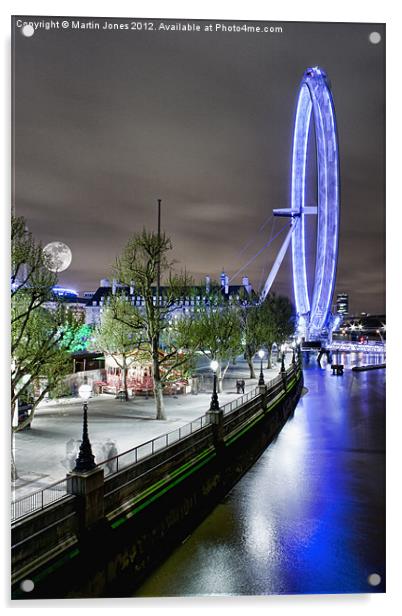 London Eye Acrylic by K7 Photography