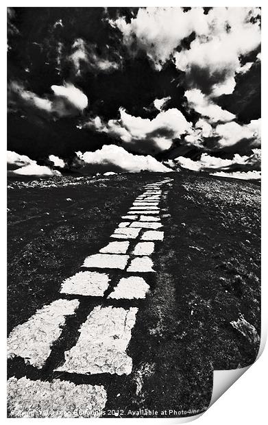 A Walk in the Clouds Print by Darren Burroughs