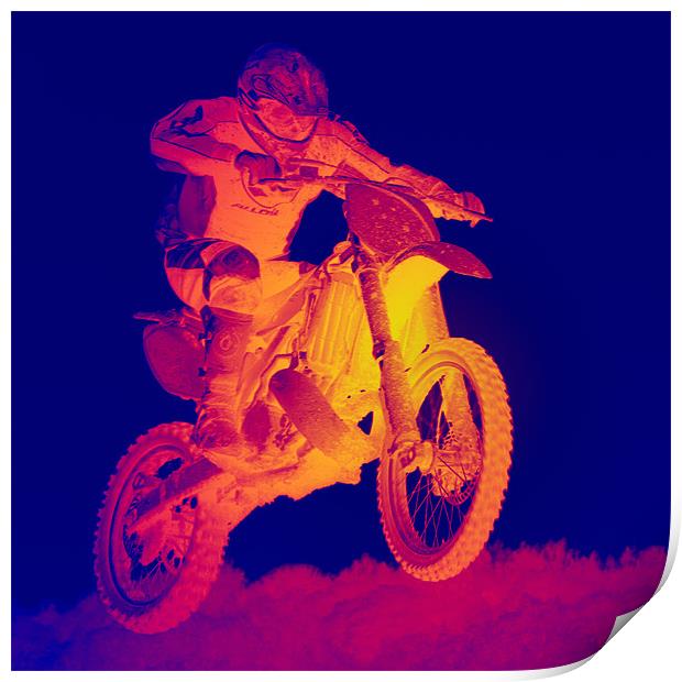 motocross Print by Northeast Images