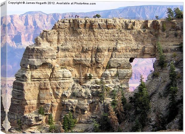 View within a View Canvas Print by James Hogarth