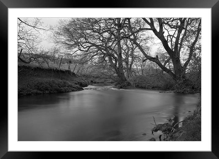 The River Dove, Derbyshire Framed Mounted Print by Scott Simpson