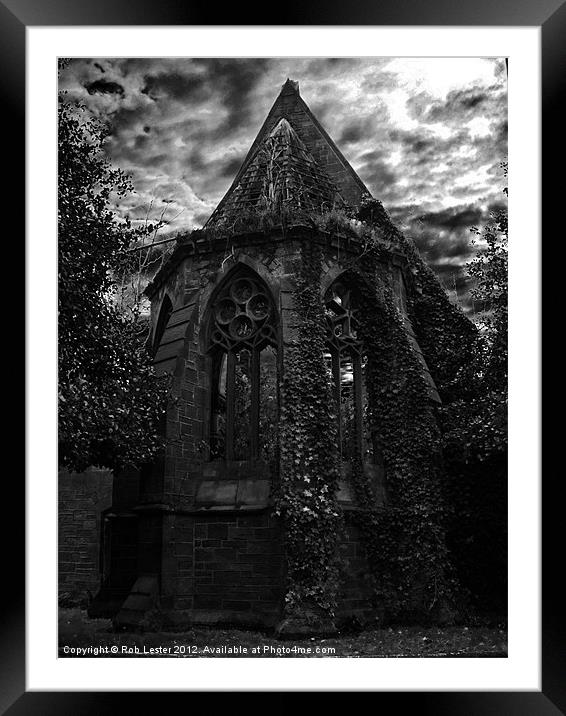 Flaybrick Church Framed Mounted Print by Rob Lester