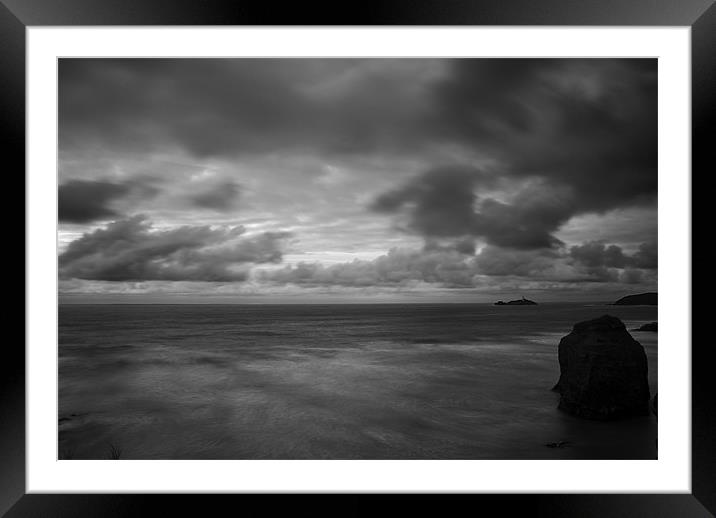 Wind and Water Framed Mounted Print by Kieran Brimson
