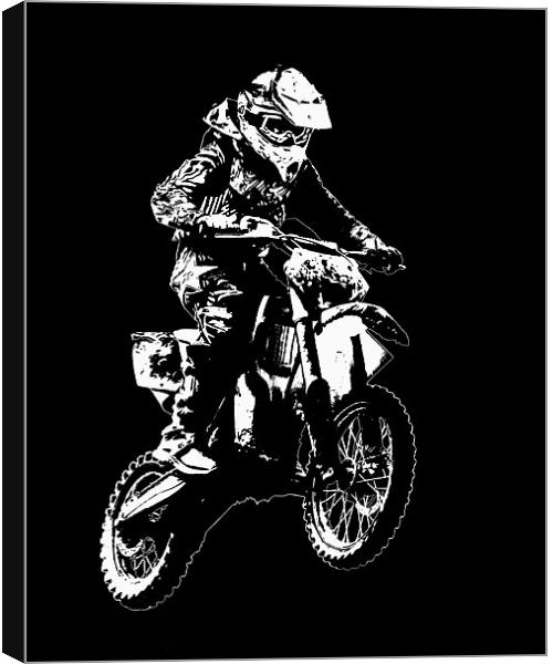 Motocross Canvas Print by Northeast Images