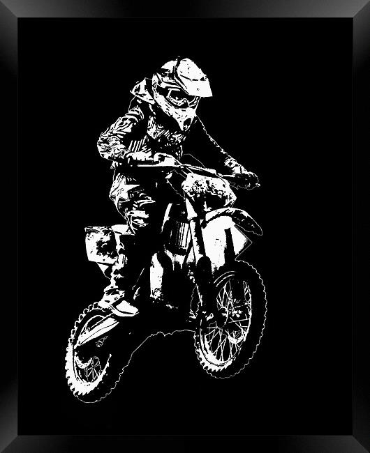 Motocross Framed Print by Northeast Images
