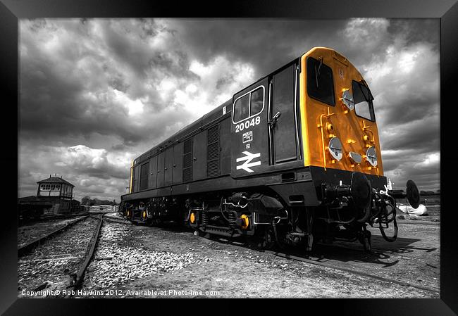 The BR class 20 Framed Print by Rob Hawkins