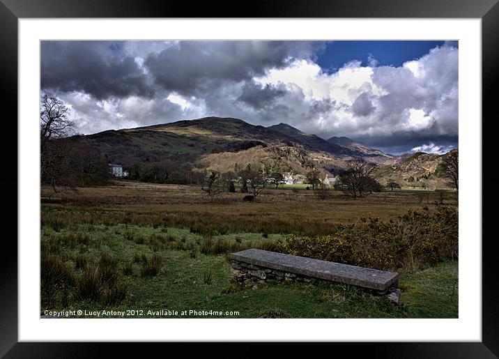 Snowdonia National Park 4 Framed Mounted Print by Lucy Antony