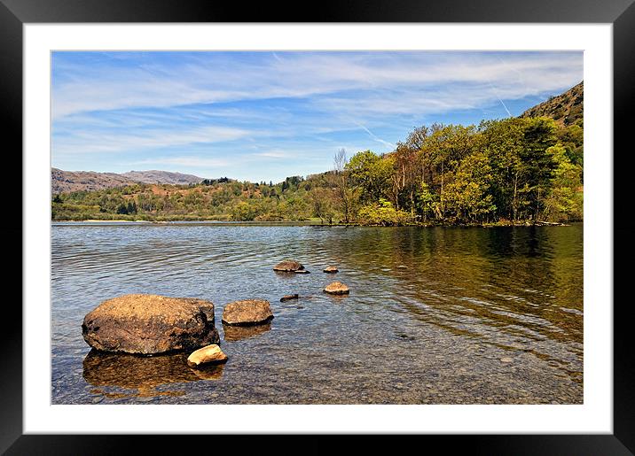 Rocky Rydal Framed Mounted Print by Jason Connolly