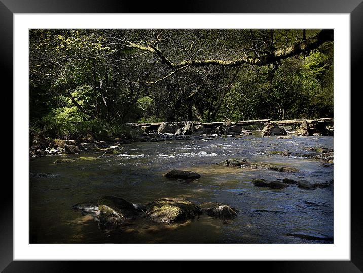 TARR STEPS Framed Mounted Print by Anthony R Dudley (LRPS)