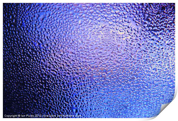 Water drops Print by Ian Purdy