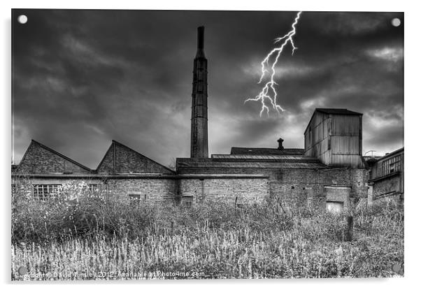 Factory Strike Acrylic by David Tinsley