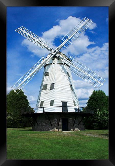 Upminster Windmill Essex Framed Print by Philip Dunk
