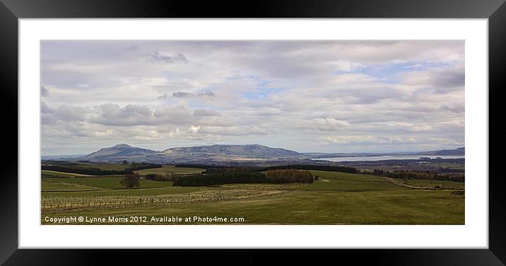 A Beautiful Vista Framed Mounted Print by Lynne Morris (Lswpp)