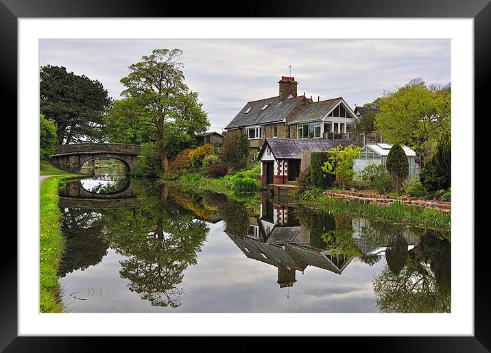 Lancaster Reflections Framed Mounted Print by Jason Connolly