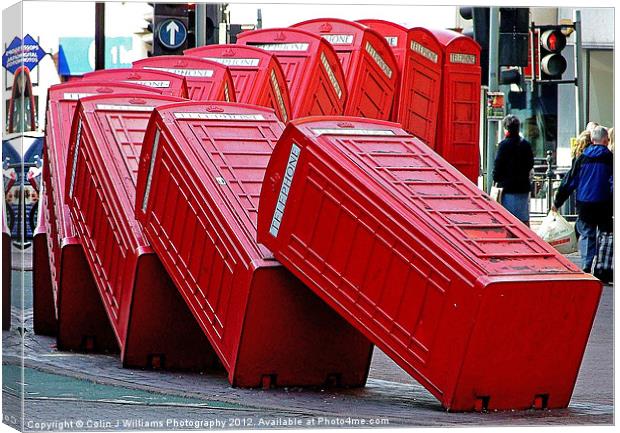 The Domino Effect Canvas Print by Colin Williams Photography