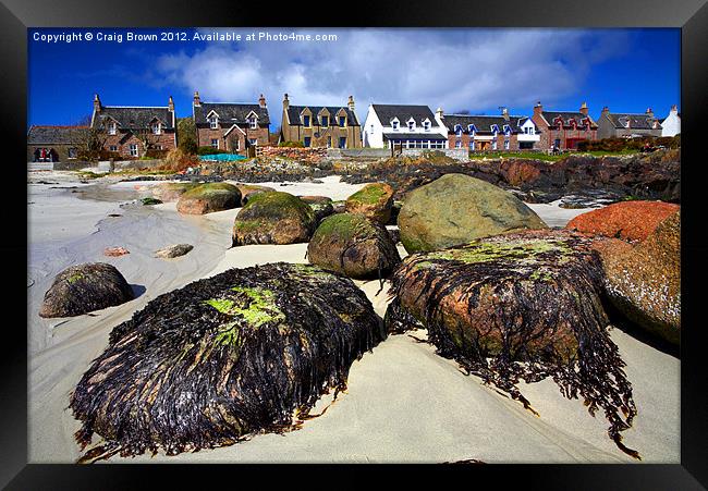 Iona, Scotland Framed Print by Craig Brown