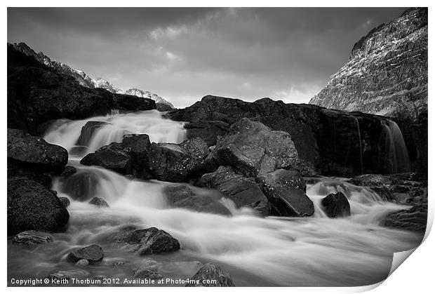 Glencoe River Print by Keith Thorburn EFIAP/b