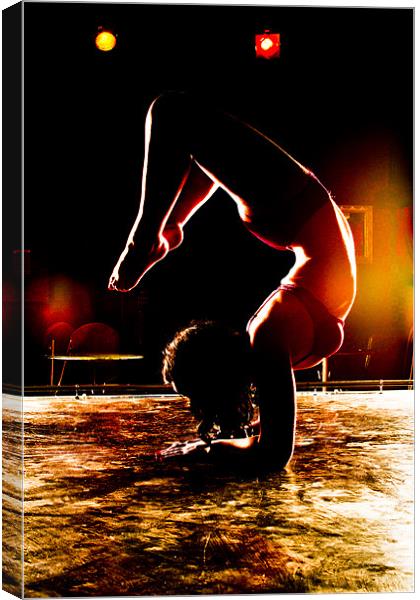 Performance Canvas Print by Phil  White