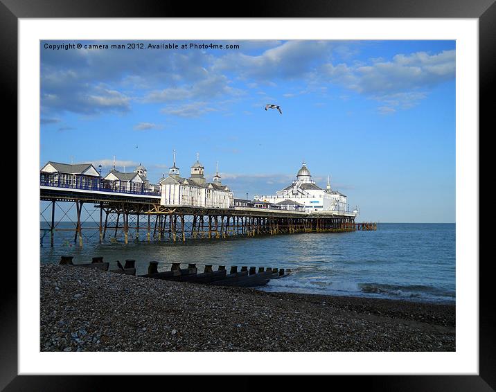 The Pier Framed Mounted Print by camera man