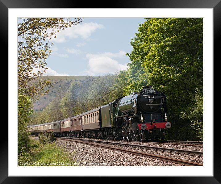 The Cathedrals Express Framed Mounted Print by Steve Liptrot