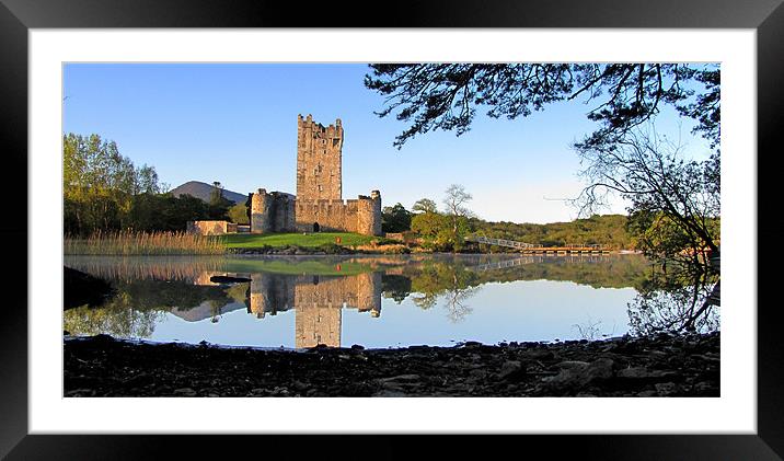 Ross Castle Framed Mounted Print by barbara walsh