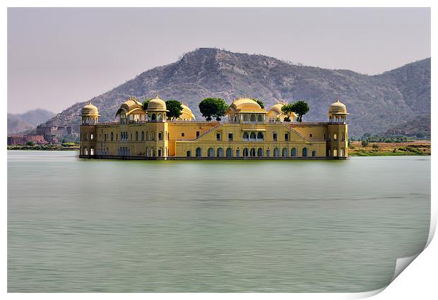 The Lake Palace, Jaipur, India Print by Jacqi Elmslie