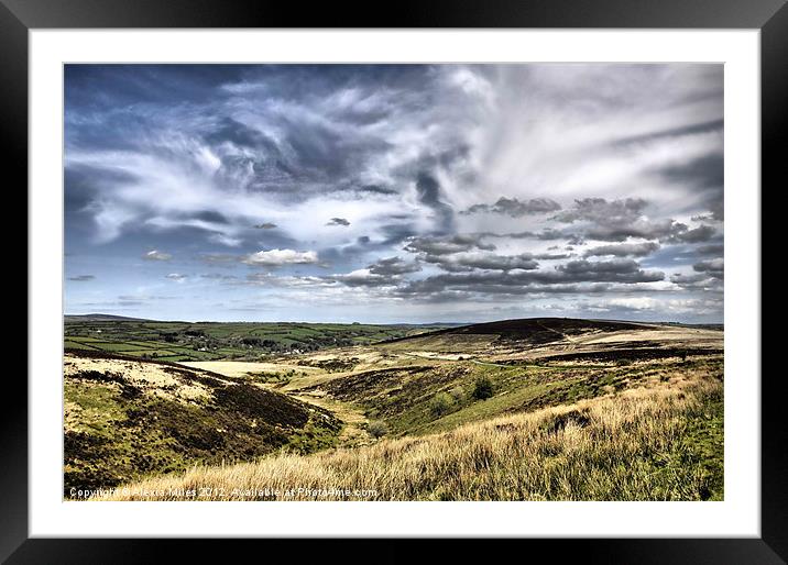 Exmoor National Park Framed Mounted Print by Alexia Miles