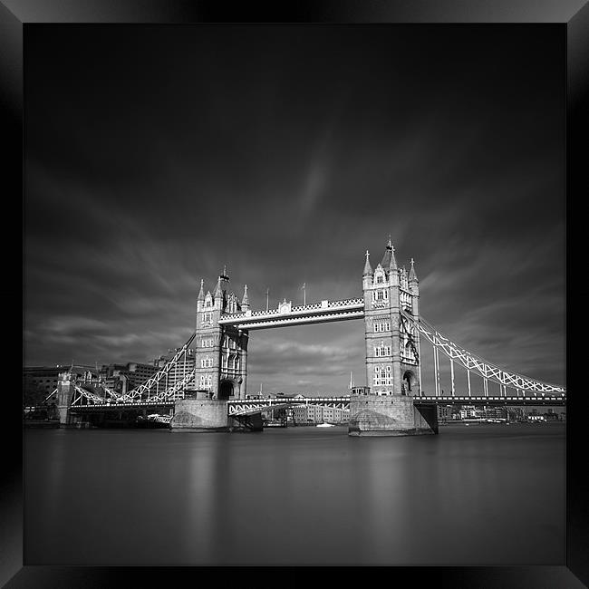 London Tower Bridge Framed Print by Sebastian Wuttke