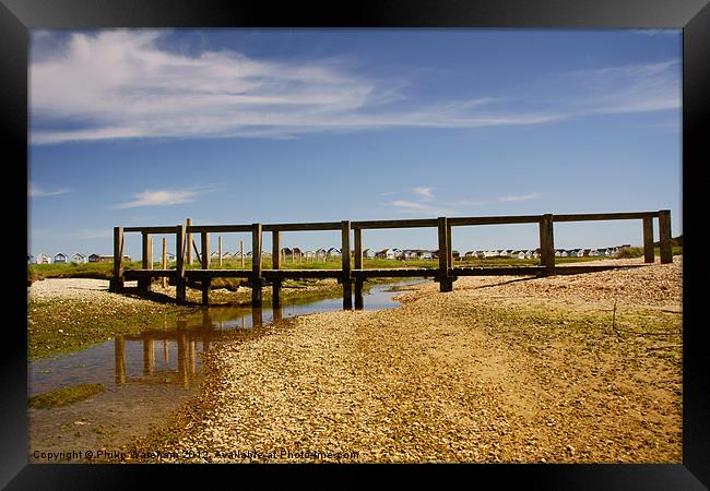 Bridge Framed Print by Phil Wareham