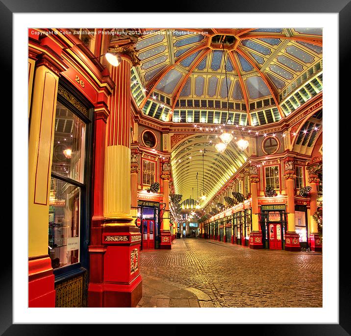 The Dome - Leadenhall Market Framed Mounted Print by Colin Williams Photography