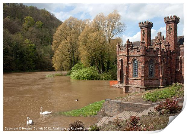 Ironbridge Gorge Print by Howard Corlett