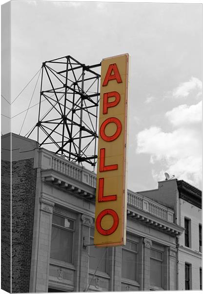 The Apollo Theatre Harlem Canvas Print by Danny Thomas