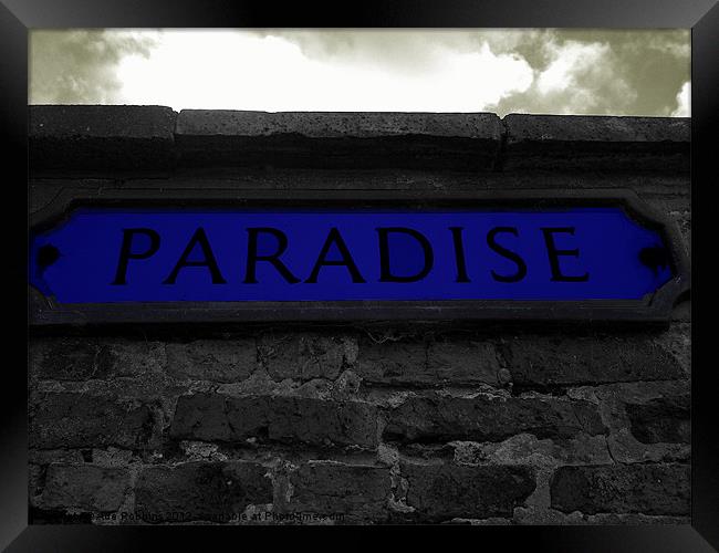 Paradise Framed Print by Ade Robbins