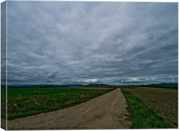 lost in france Canvas Print by Jo Beerens