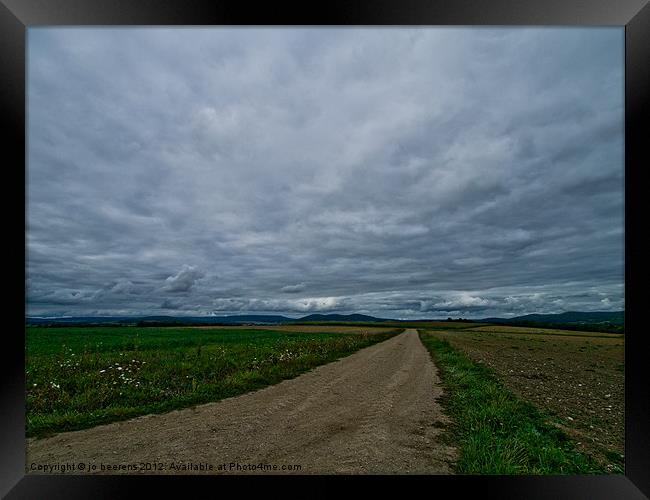 lost in france Framed Print by Jo Beerens