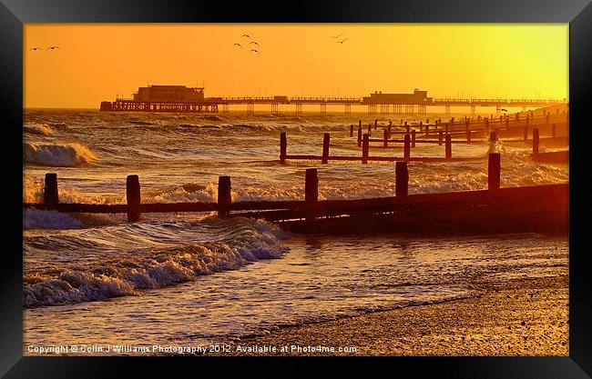 Breaker Breaker Framed Print by Colin Williams Photography