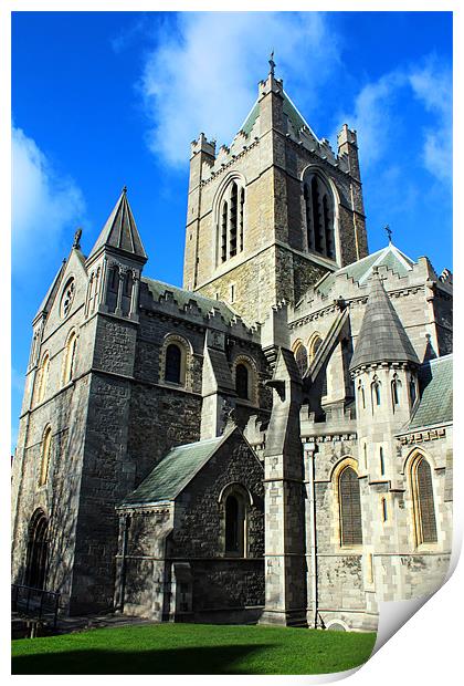 Christ Church Cathedral Print by Jeff Stein