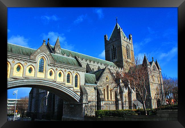 Christ Church Cathedral Framed Print by Jeff Stein