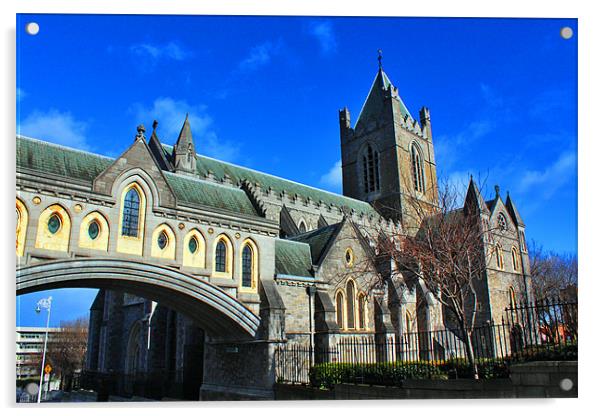 Christ Church Cathedral Acrylic by Jeff Stein