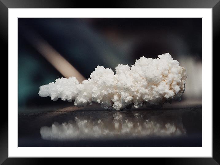 Salt without pepper Framed Mounted Print by Adrian Bud