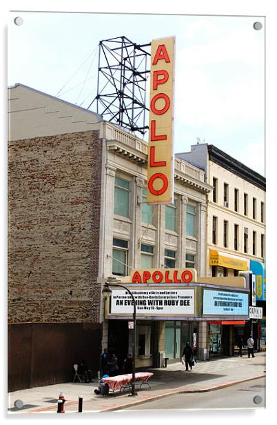 The Apollo Theatre Acrylic by Danny Thomas