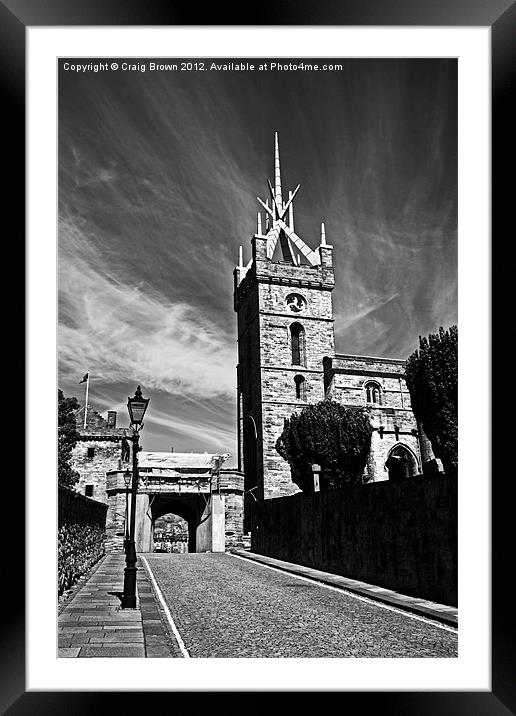 St Michael's Parish Church, Linlithgow Framed Mounted Print by Craig Brown