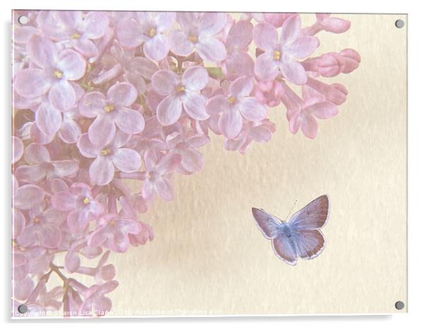 Lilac Acrylic by Sharon Lisa Clarke