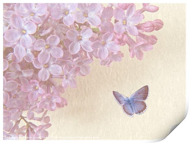 Lilac Print by Sharon Lisa Clarke