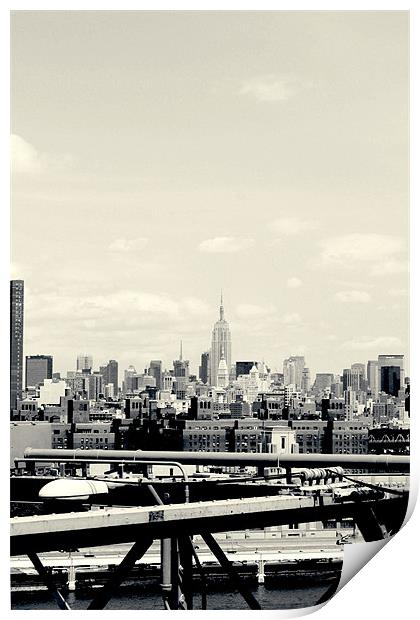 Empire State Print by Danny Thomas