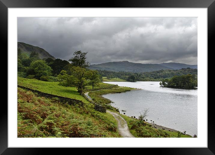 Rydal Framed Mounted Print by Julie  Chambers