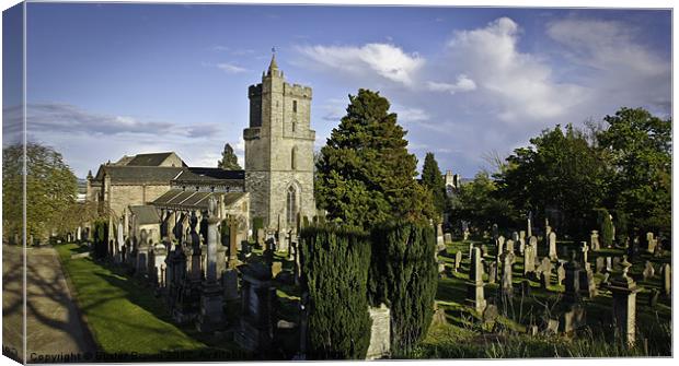 Stirling Old Church Canvas Print by Buster Brown