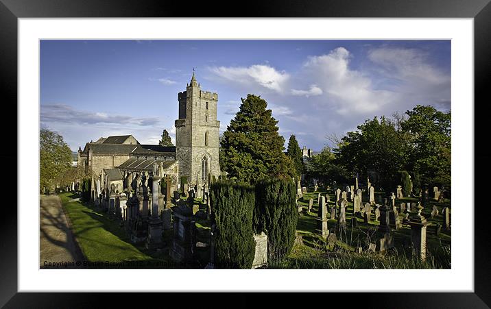 Stirling Old Church Framed Mounted Print by Buster Brown